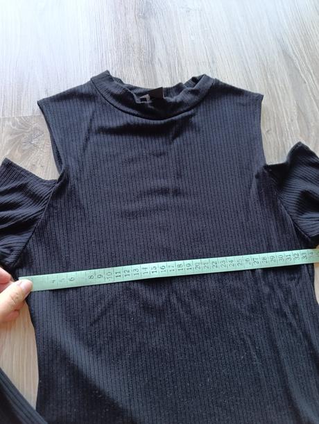 Dámske čierne tričko, amisu,l