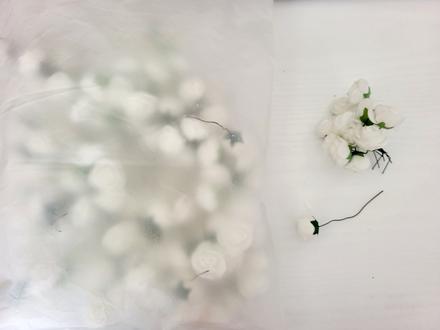 Plný sáčok ruziciek na tvorenie,