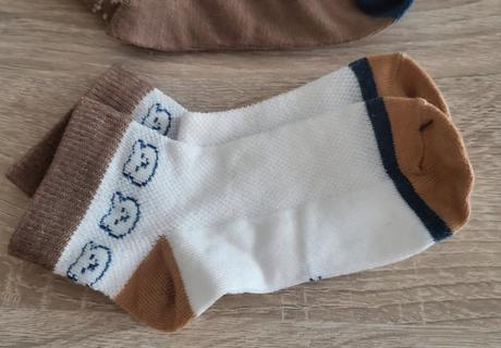 3ks kotníkové ponožky na 12-18 mesiacov, 80