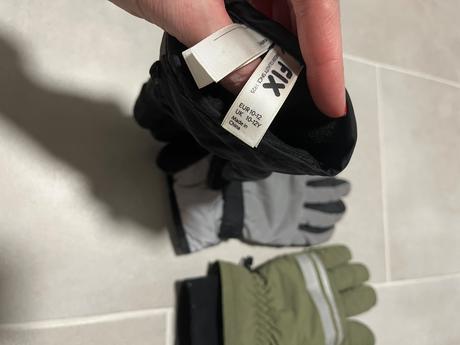 2x lyžiarske zimne rukavice lindex, lindex,146