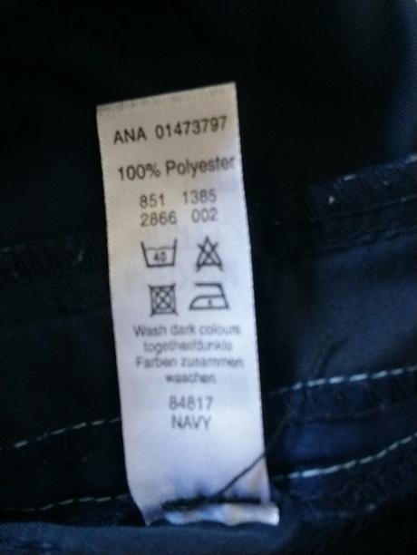 Pánske modré šušťákové nohavice, george, george,m