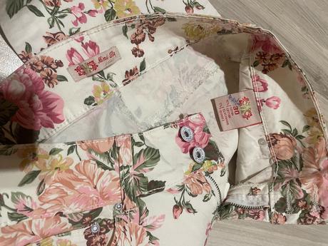 Nohavice s kvetinovým vzorom, m