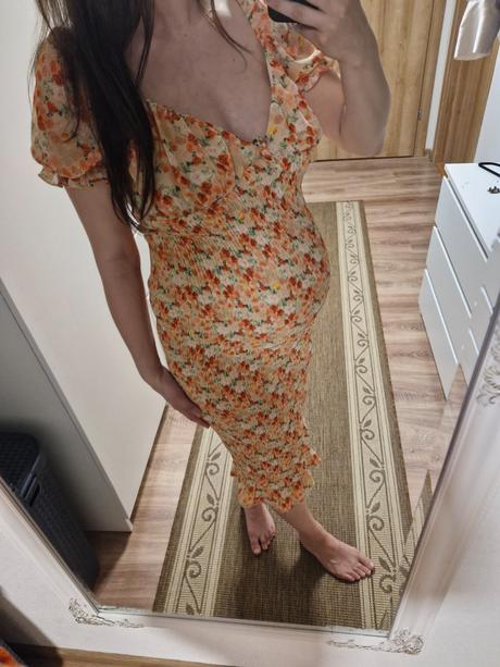 Tehotenské spoločenské šaty, m