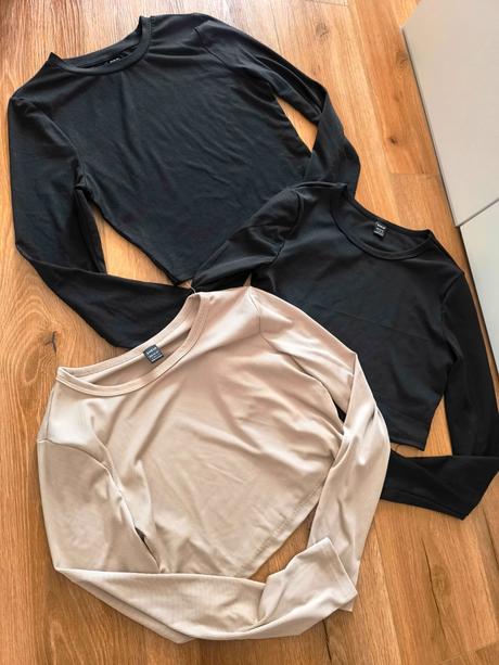 3 ks crop top, l