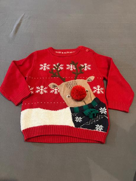 Vianočný sveter, f&f,80