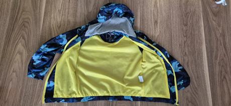 Maskáčová tenká bunda terranova, veľ. 116-122, terranova,116