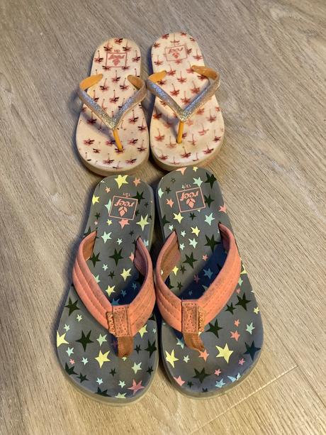 Dievčenské žabky reef -2ks, 30