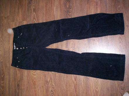 Hrubé menčestrové nohavice lotus-l, m