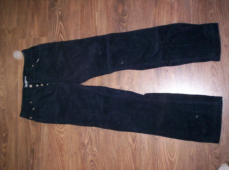 Hrubé menčestrové nohavice lotus-l, m