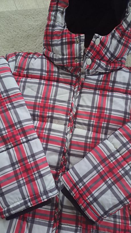 Zimný kabát, h&m,128