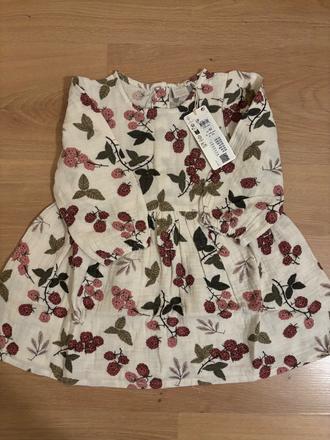 Lindex muselinove šaty maliny 92, lindex,92