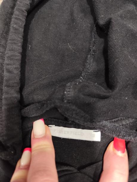 Crop-topová mikina s kapucňou veľ. s, s