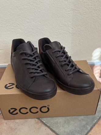 Kožené tenisky ecco pánske, ecco,42