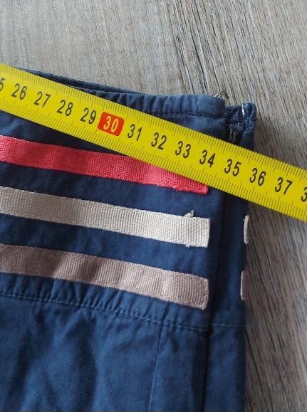 Modrá sukňa s kvietkami vero moa, vero moda,34