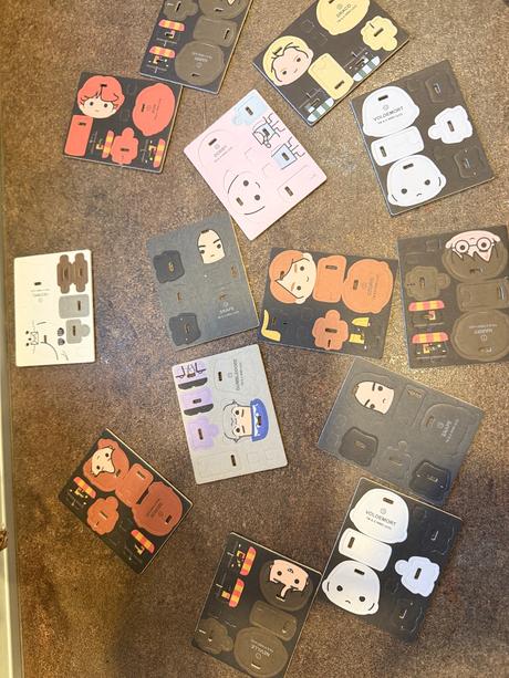 Harry potter kartičky 15 kusov, 