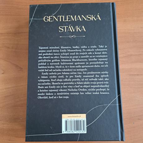 Kniha - gentlemanská stávka, 