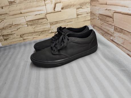 Vans 45 - pánske látkové čierne tenisky, vans,45