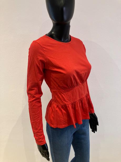 Dámske tričko s volánom (xs), xs