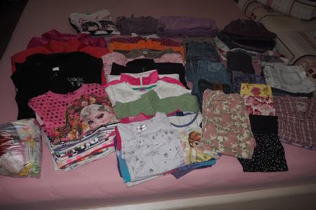 Mix dievčenského oblečenia, 122–134