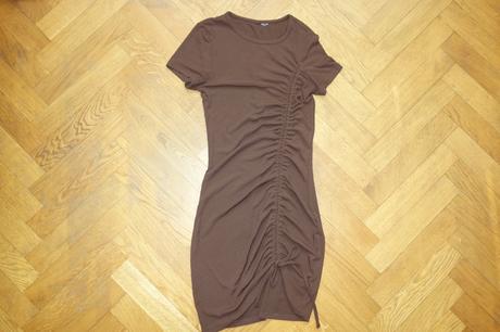 Minišaty s viazaním xs, h&m,xs