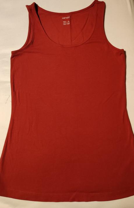 Tielko tehlovej farby, esmara,s