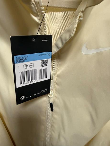 Vodeodolná predlžená bunda, nike,m