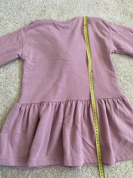 Mikinové šaty, h&m,98