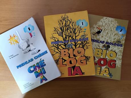 Prehľad biológia 1+2, prehľad chémia, 