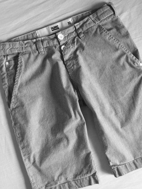 Fabric prúžkované kraťasy vel.32/m, m