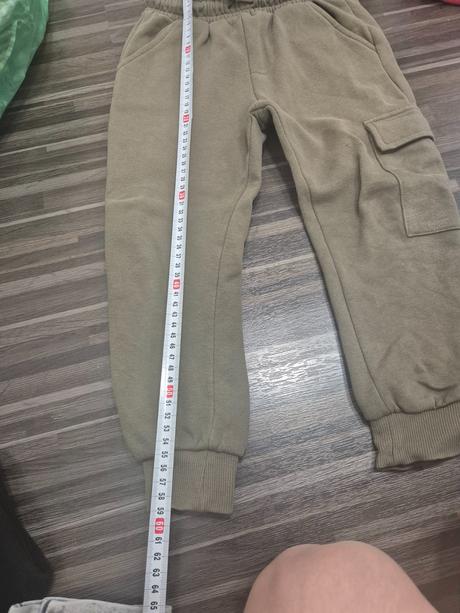 Khaki tepláky, f&f,110