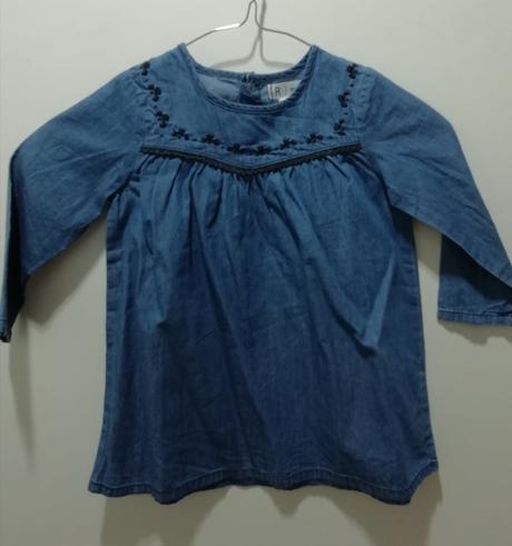 Rifľové vyšívané šaty / tunika, gmini,86