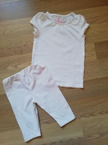 Biele tričko, h&m,98