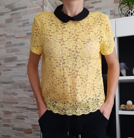 Cipkovana bluzka, zara,m