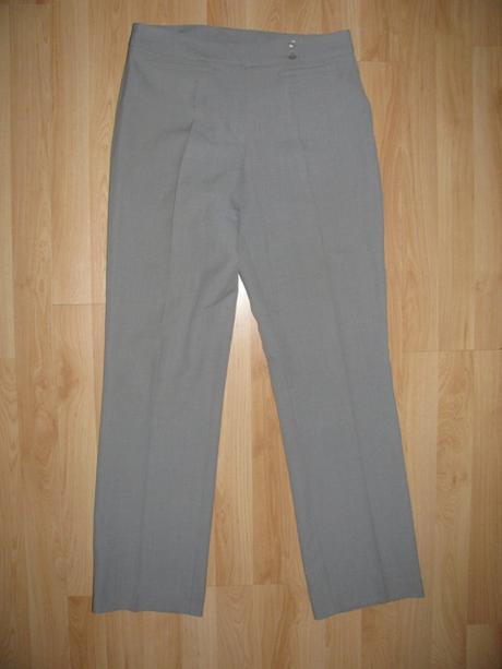 Bledučko sivé nohavice, topshop,38