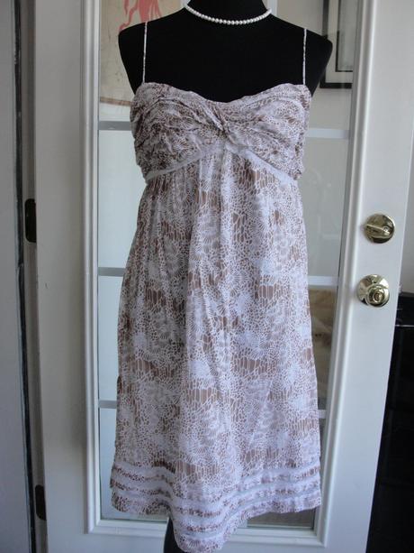 Saty 1x oblecene na svadbe od ann tylor 6p, m