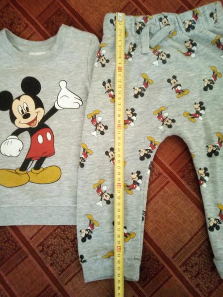 Detska teplakova suprava+mikina, disney,80