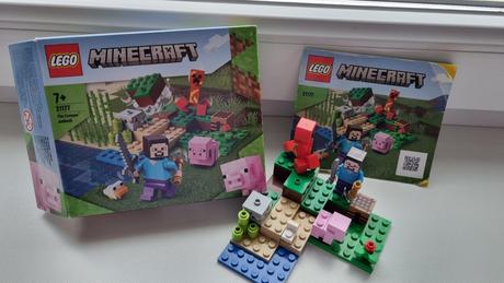 Lego minecraft 21177 útok creepera,