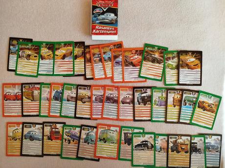 Karty cars - nemecká hra, 