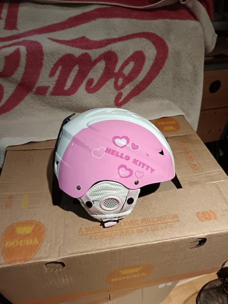 Lyžiarska prilba hello kitty, s