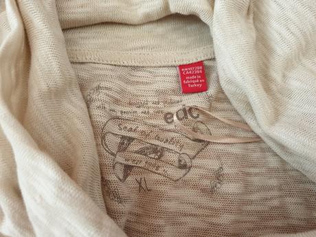 Tunika z jemného upletu s opaskom, esprit,xl