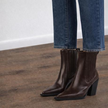 Kožené čoko čižmy, gino rossi,39