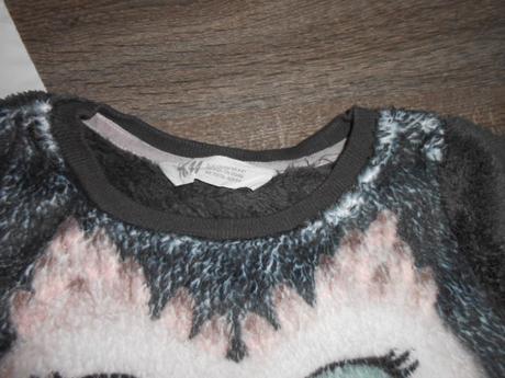 H&m teplučka dievčenská mikina 110/116, h&m,110