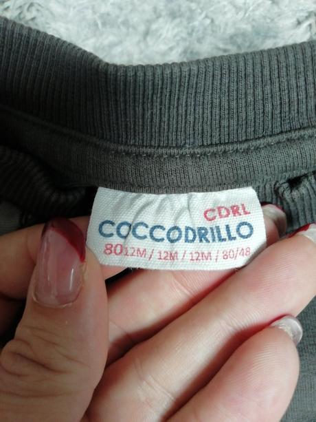 Tepláková súprava s tričkom, coccodrillo,80