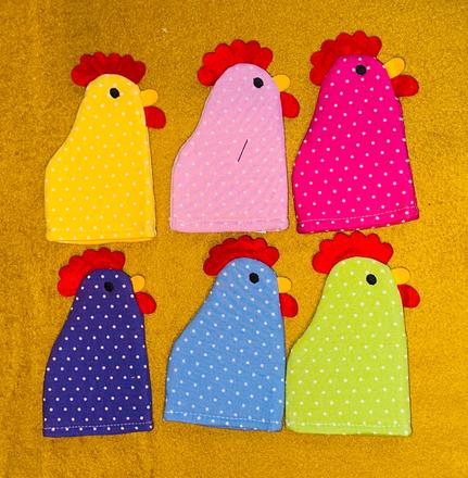 6 chňapiek na veľkonočné vajíčka,