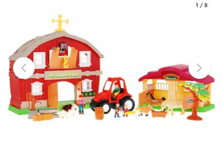 Farma a traktory na diaľkové ovládanie, 