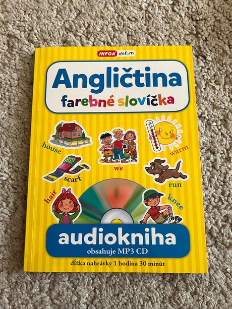 Angličtina farebné slovíčka,