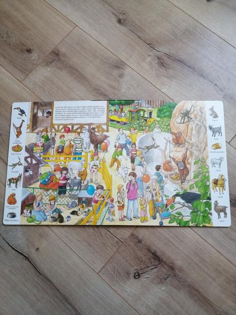 Môj veľký obrázkový slovník, návšteva v zoo,