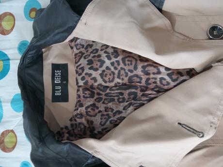 Kabát, plášť, blue base,s