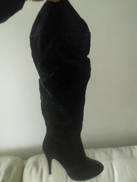Cizmy semisove na opatku raz obute, 36