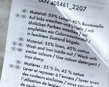 Bledozelené ľanovo bavlnené šaty, esmara,44